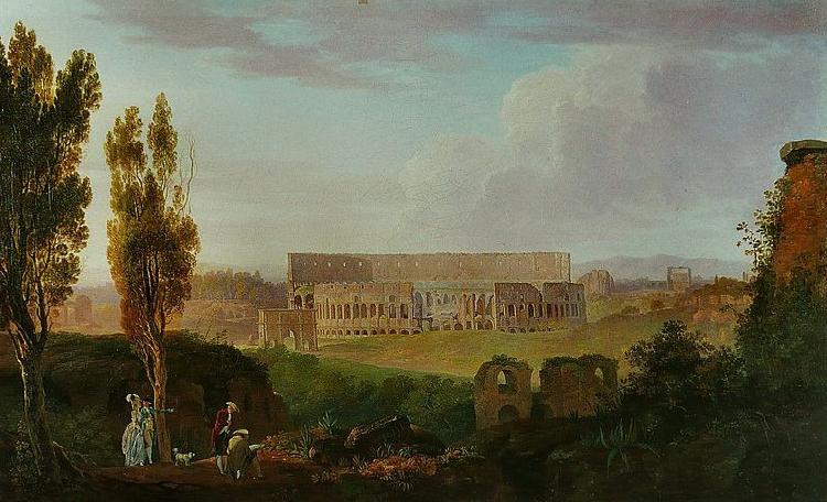 Carlo Labruzzi Le Colisee vu du Palatin